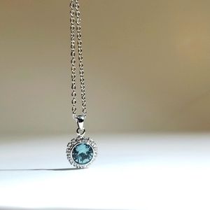 Ted Baker London Indian Sapphire Sirou Daisy Lace Pendant Necklace